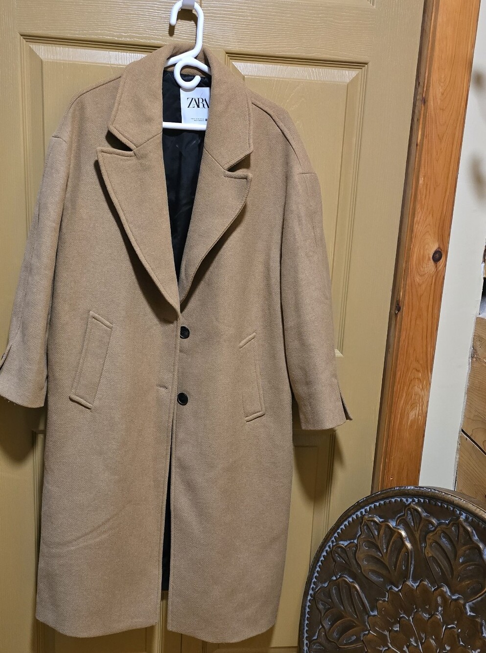 Zara Long Thick Coat